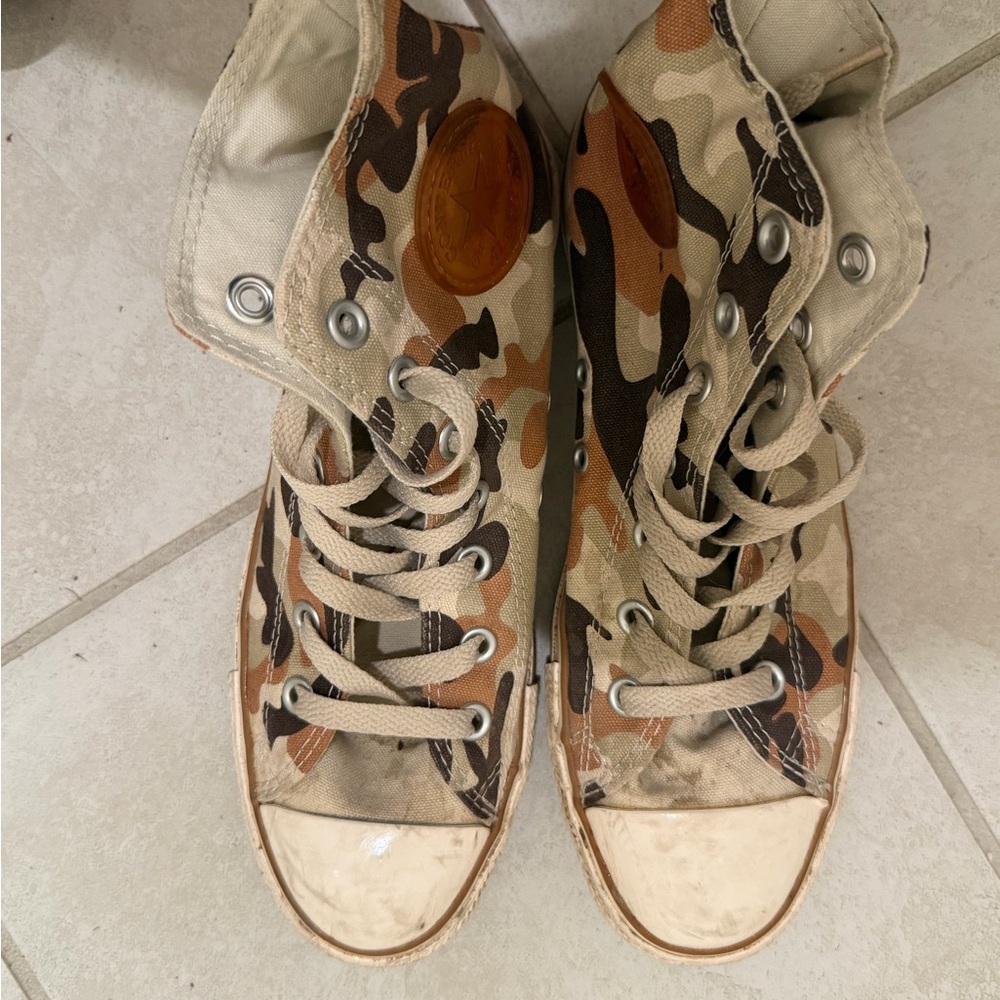 Converse Camouflage High-Top Sneakers